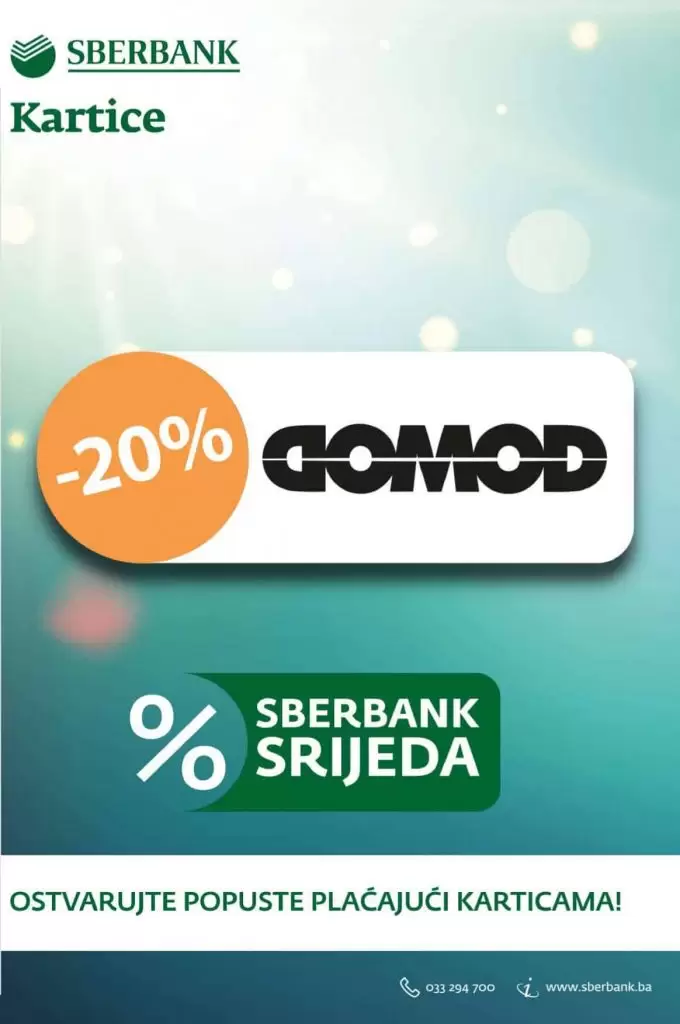domod akcijski katalog. popust. sberbanka