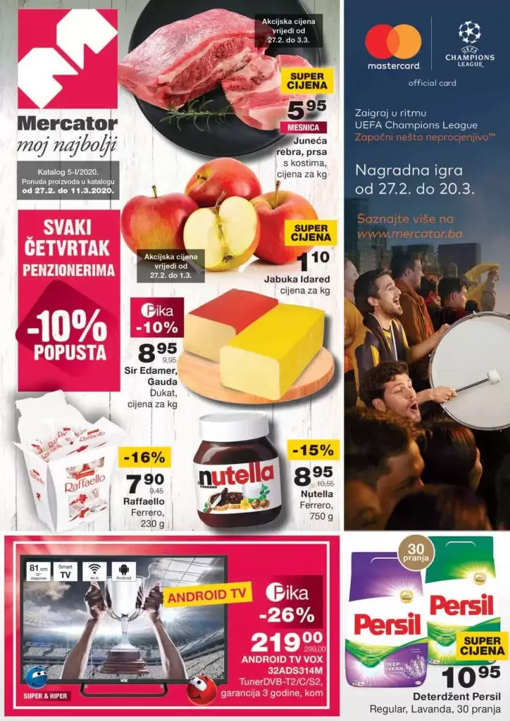 mercator katalog mercator lozionicka prodavnice mercator lozionicka radnje mercator sarajevo
