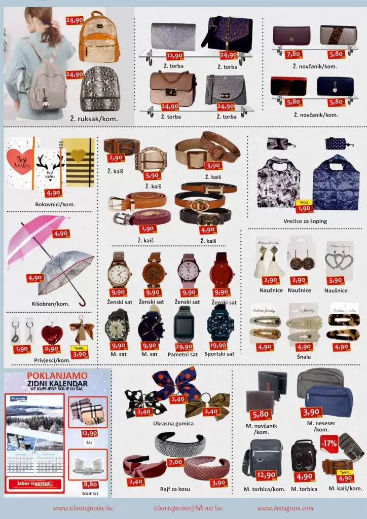 izbor trgovine letak. super akcija. katalog. 