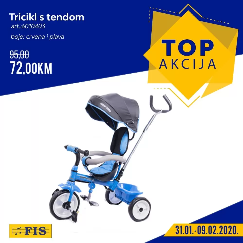 fis akcijski katalog. top akcija fis. snizenje. popust. bebi kolica
