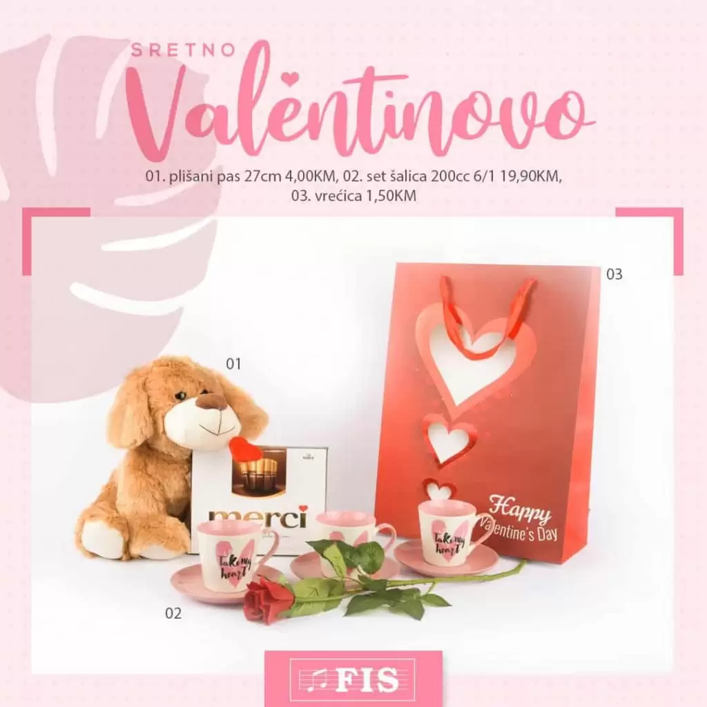 valentinovo u fisu. super akcija. kataloska akcija. sta pokloniti za valentinovo