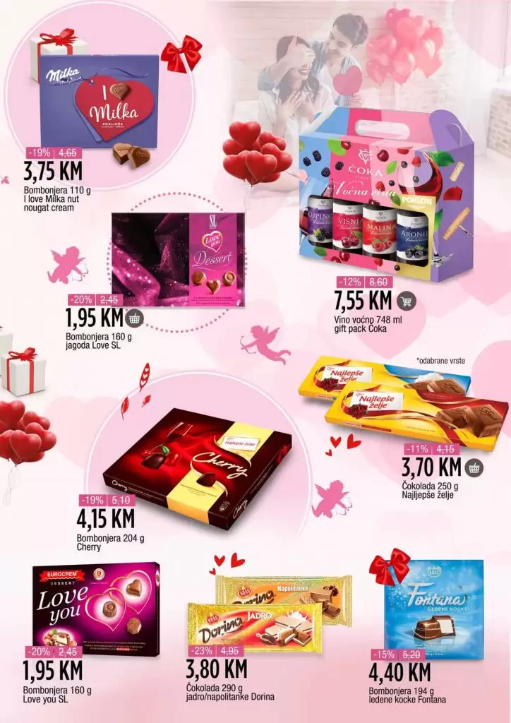 Bingo super akcija. bingo akcijski katalog. snizenje. snizeno poklon setovi