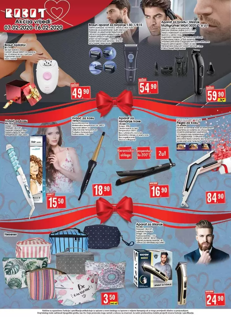 robot akcijski katalog. robot akcija. popust. valentinovo. dan zaljubljenih.