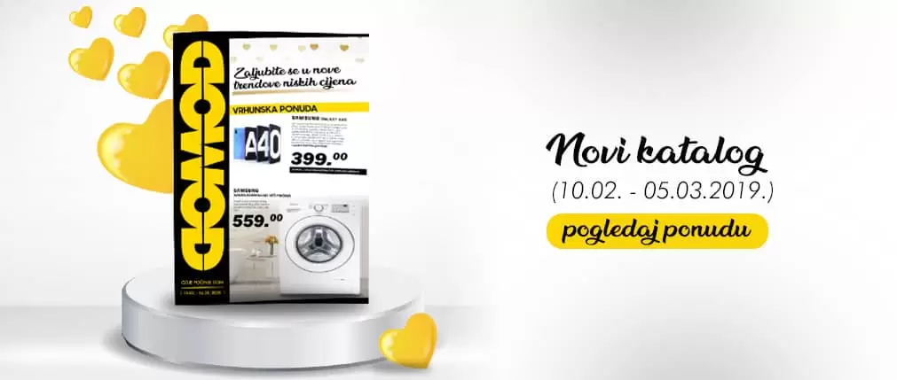 domod akcijski katalog. snizenje. snizeno, popust.