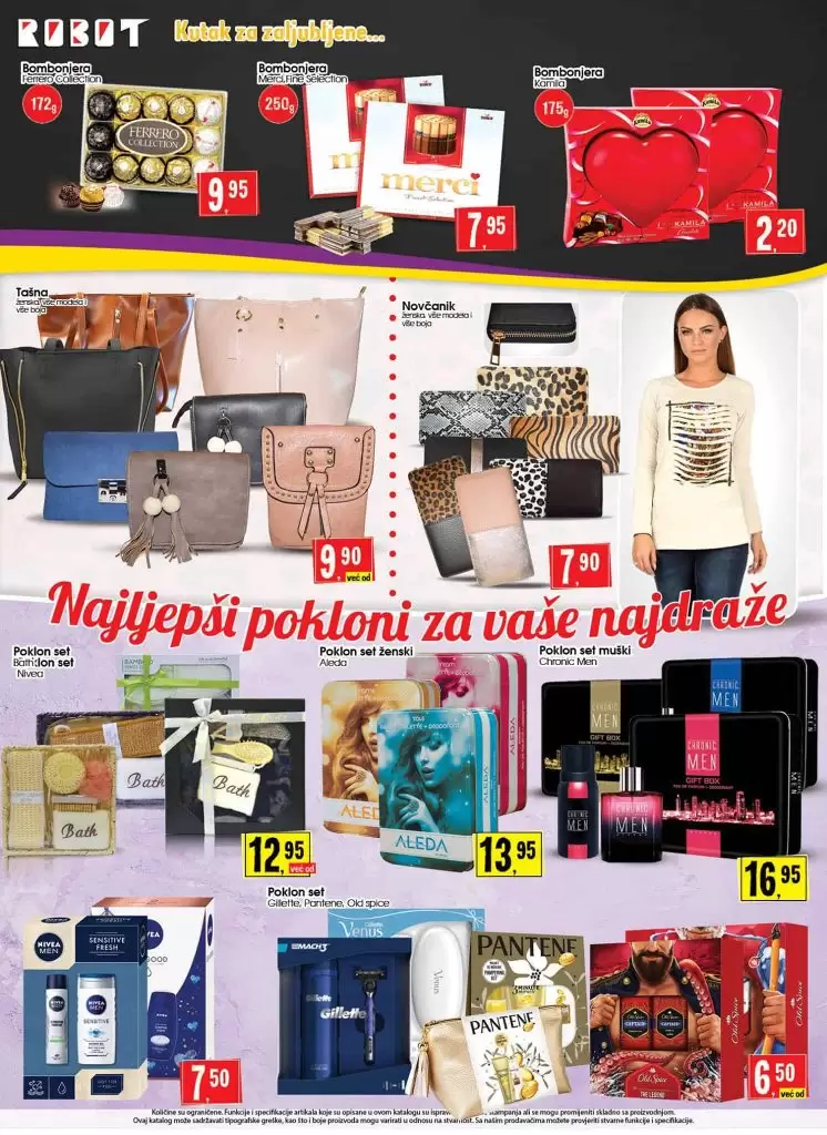 robot akcijski katalog. robot akcija. popust. torba