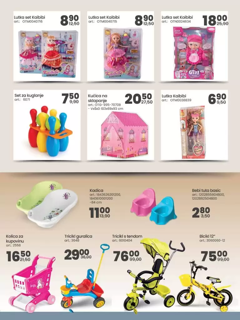 Fis akcijski katalog. fis akcija. fis popust. snizenje. snizeno.  djeca biciklo