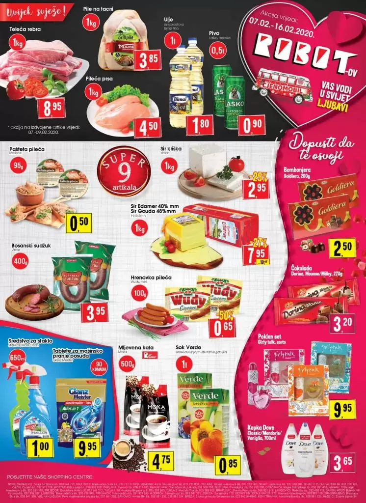 robot akcijski katalog. robot akcija. popust. deterdzent