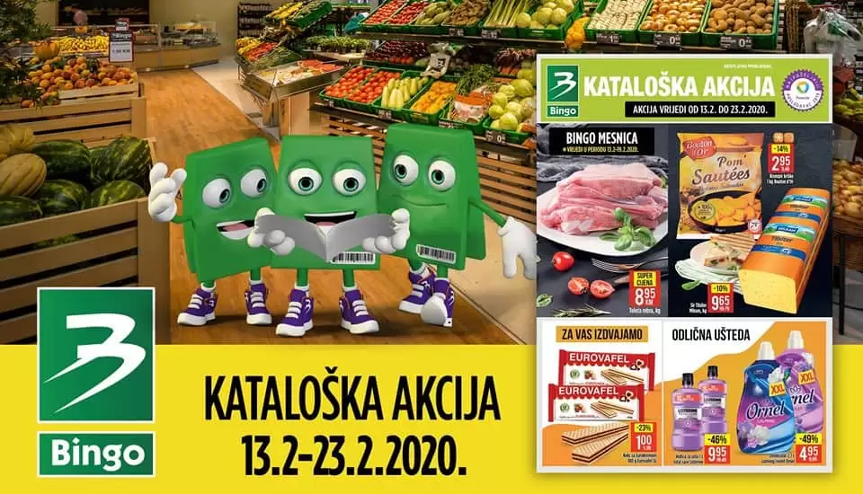 bingo kataloska akcija. bingo katalog. popust. kralj dobrih cijena. 