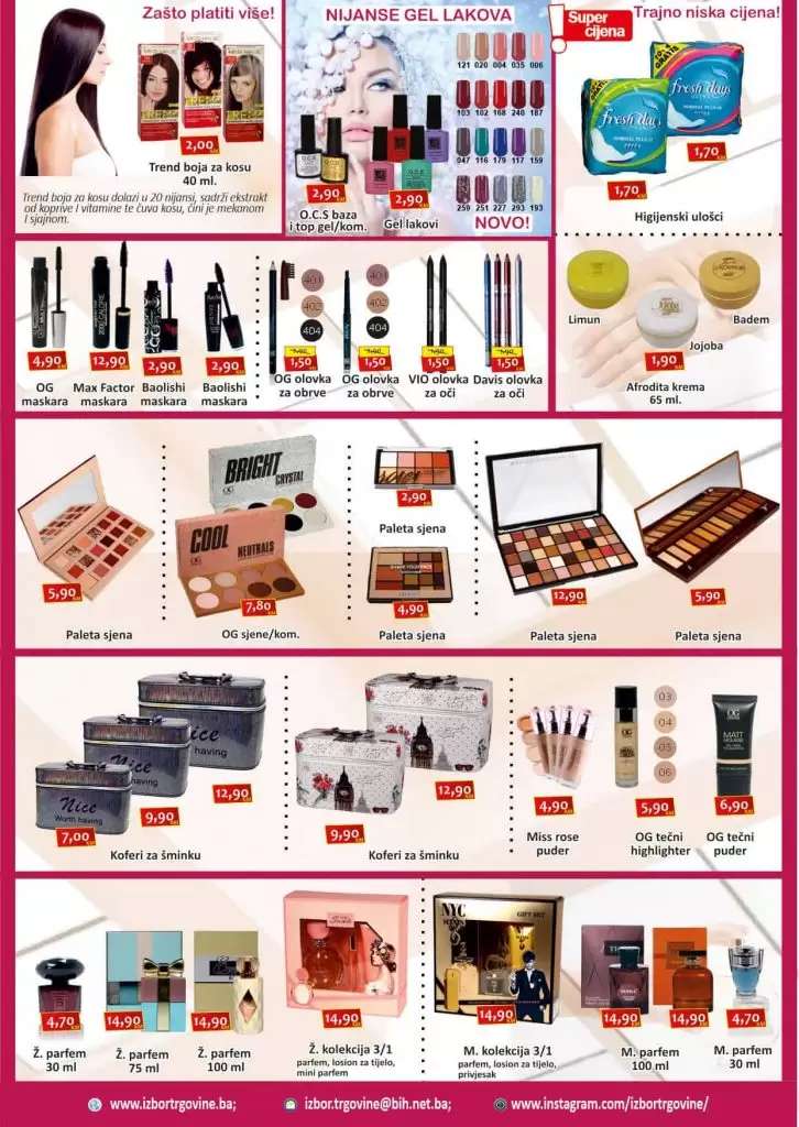 Izbor trgovine akcijski katalog. super akcija. snizenje. popusti. snizeno.