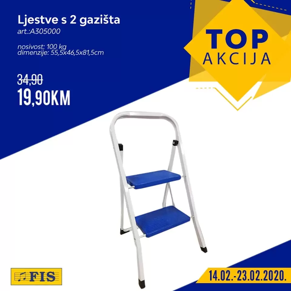 fis katalog. fis akcijski katalog. top akcija. top cijene.  ljestve