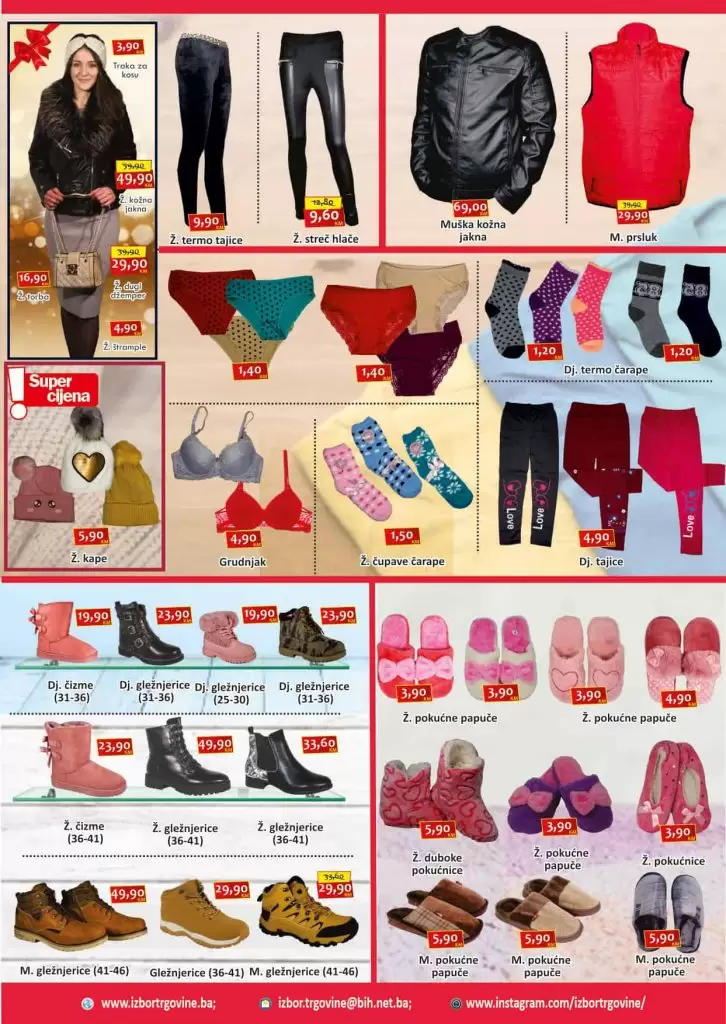 Izbor trgovine akcijski katalog. super akcija. snizenje. popusti. snizeno.