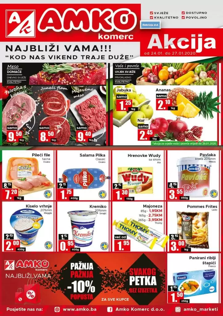 amko komerc katalog. akcija. popust, snizenje, snizeno