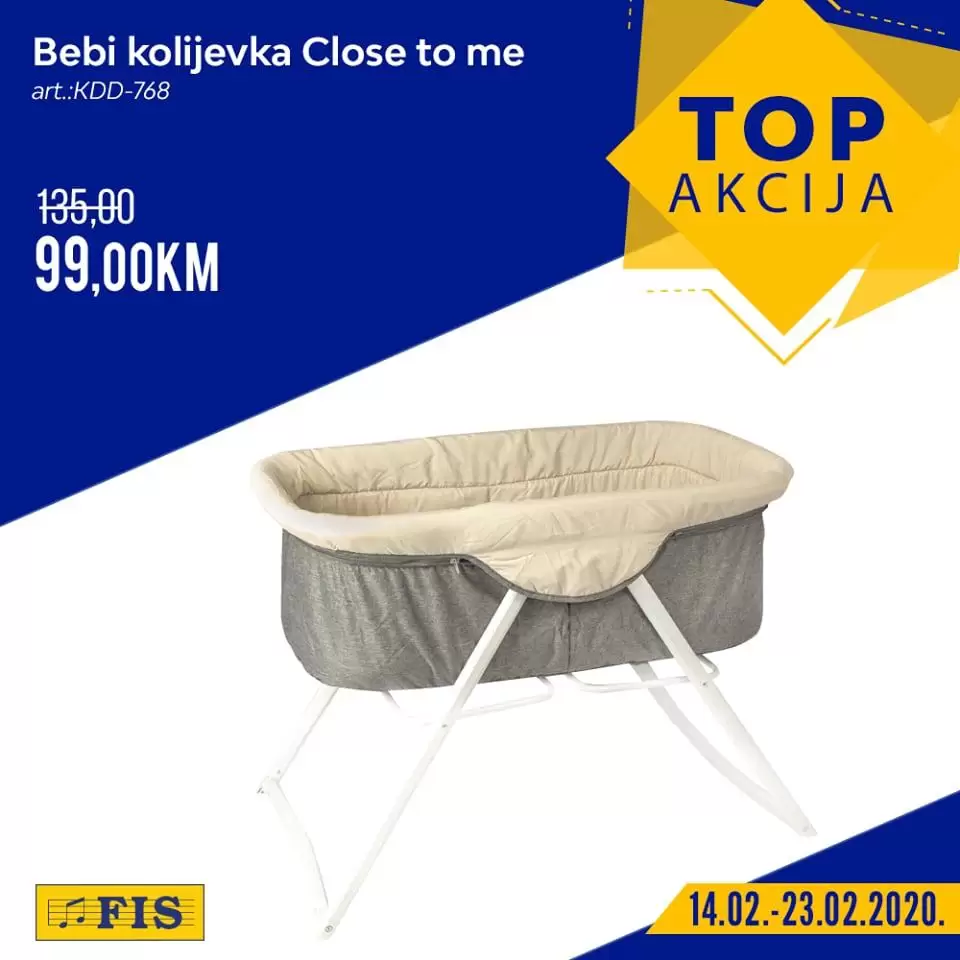 fis katalog. fis akcijski katalog. top akcija. top cijene.  bebi kolijevka