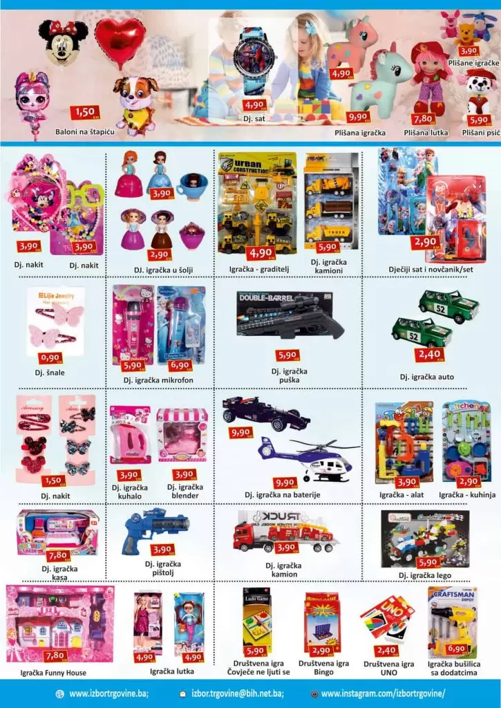 Izbor trgovine akcijski katalog. super akcija. snizenje. popusti. snizeno.