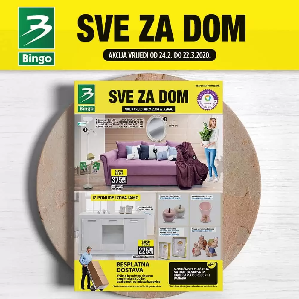 Bingo akcijski katalog namjestaja