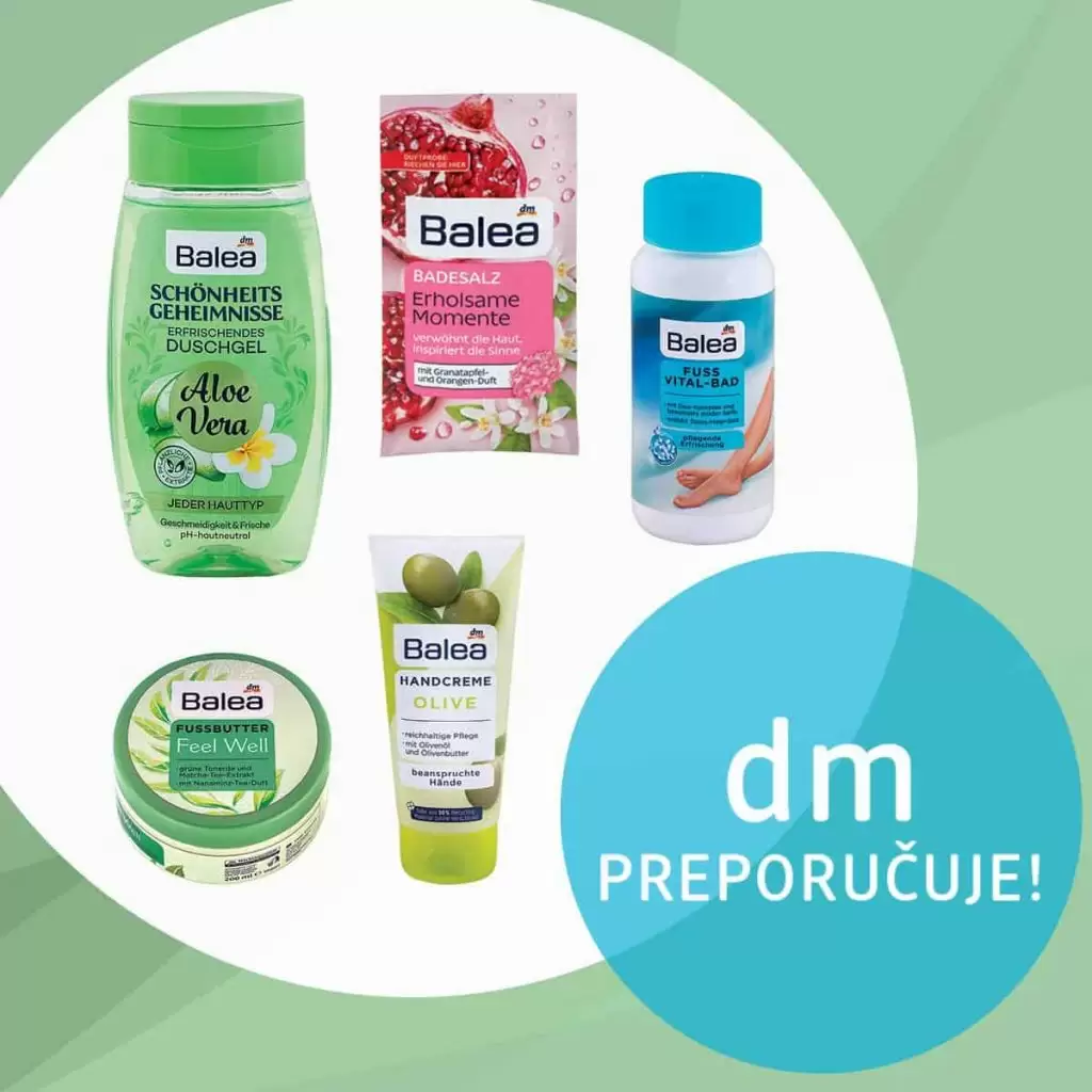 dm preporucuje. balea