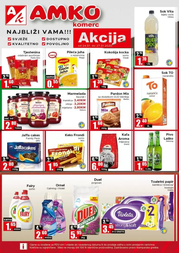 amko komerc katalog. akcija. popust, snizenje, snizeno