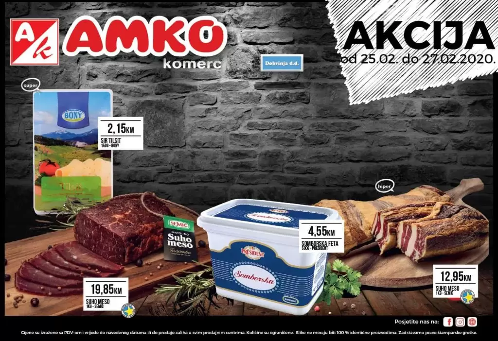 amko komerc akcijski katalog. super cijene u amko marketima.