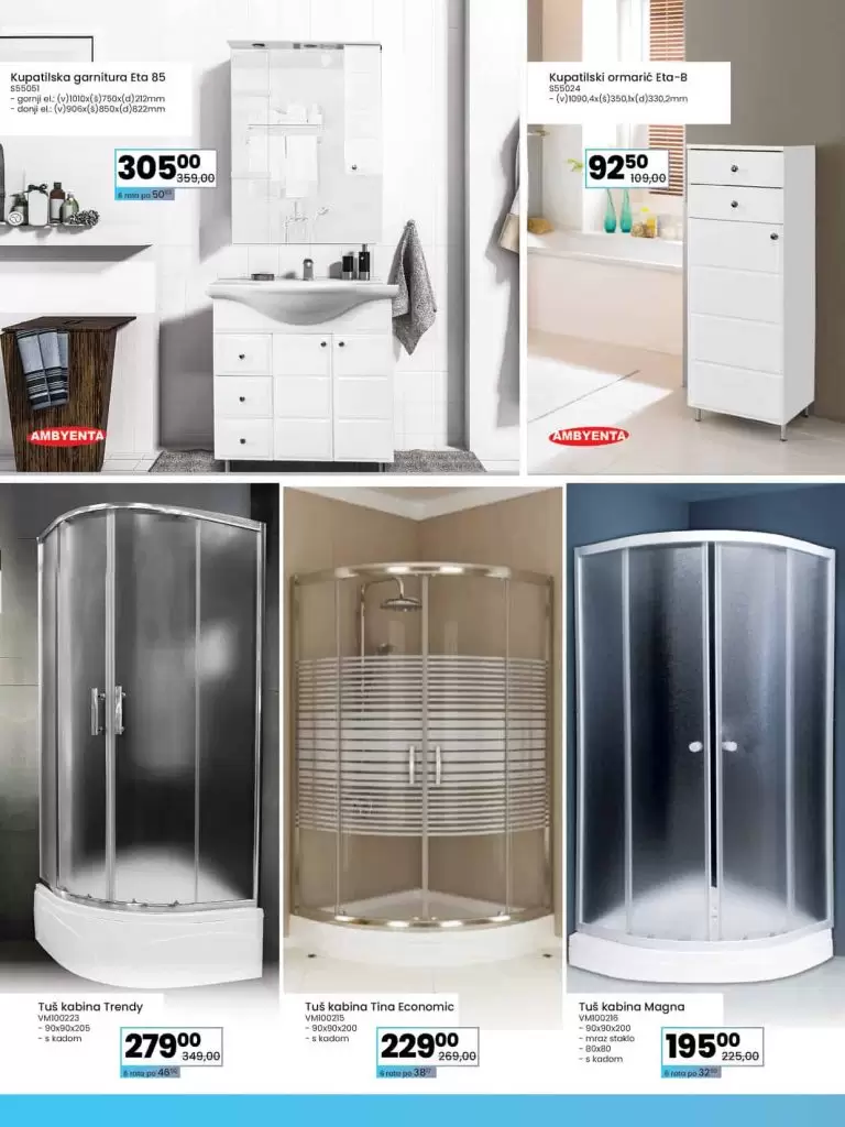 Fis akcijski katalog. fis akcija. fis popust. snizenje. snizeno.  tus kabina