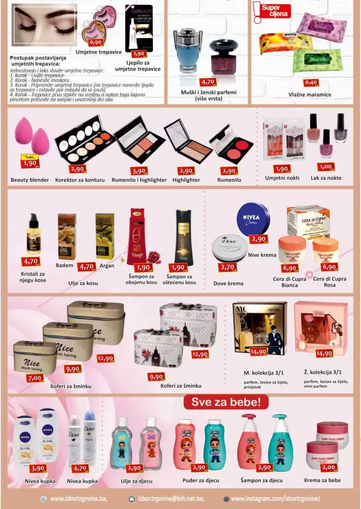 izbor trgovine akcijski katalog. super akcija. snizeno, popust. 