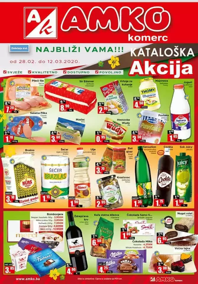 Amko akcijski katalog. amko komerc katalog amko nagradna igra amko komerc vlasnik