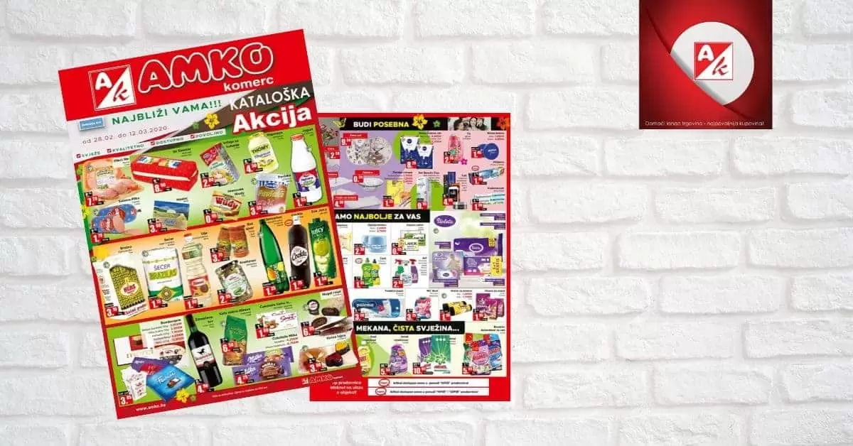 Amko akcijski katalog. amko komerc katalog amko nagradna igra amko komerc vlasnik prehrana