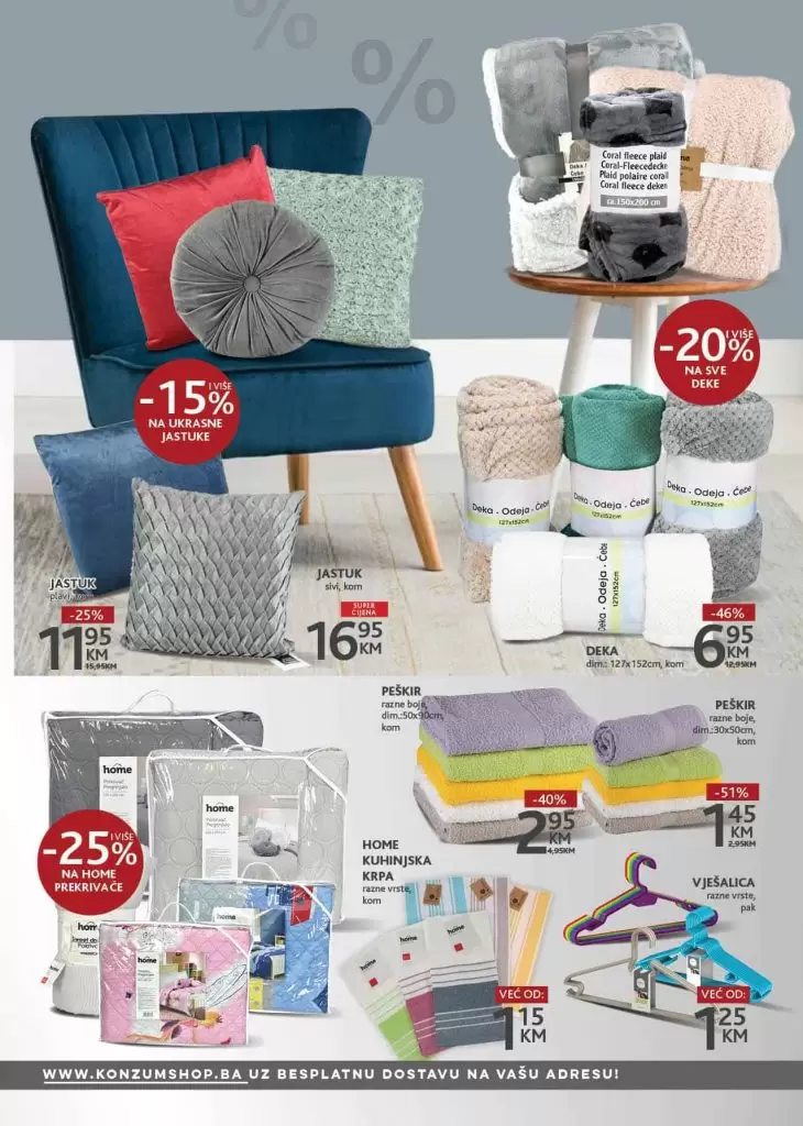 Konzum akcijski katalog. akcija. snizenje. popusti. letak. Bingo katalog.