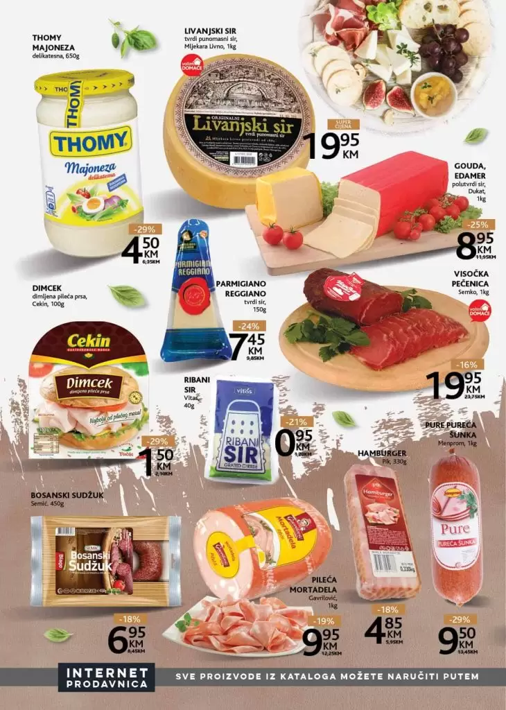 Konzum akcijski katalog. akcija. snizenje. popusti. letak. Bingo katalog.