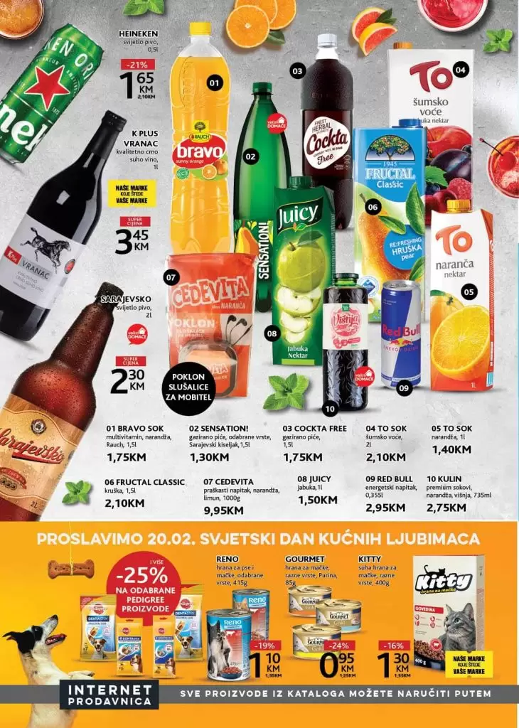 Konzum akcijski katalog. akcija. snizenje. popusti. letak. Bingo katalog.