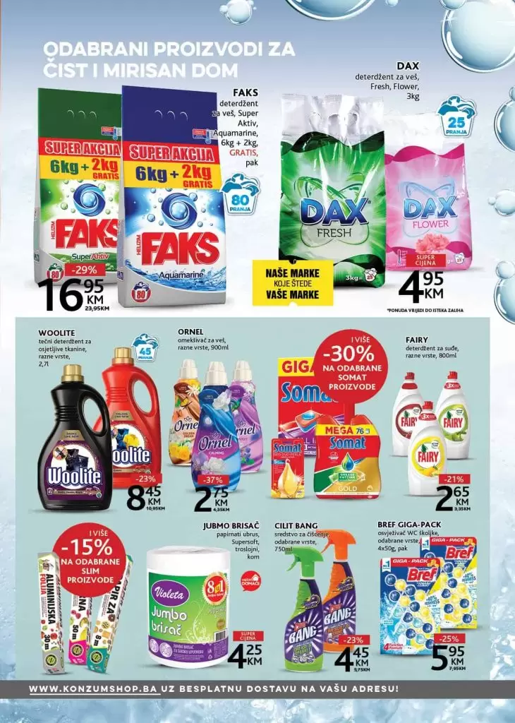 Konzum akcijski katalog. akcija. snizenje. popusti. letak. Bingo katalog.