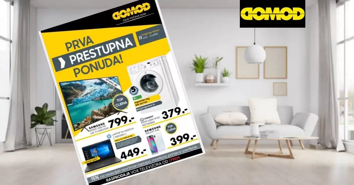 domod akcijski katalog. svijet snizenja. sva snizenja na jednom mjestu. tehnika