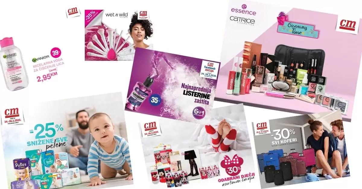 cm cosmetic market akcija. katalog. snizeno. snizenje. katalog. zaposlenje