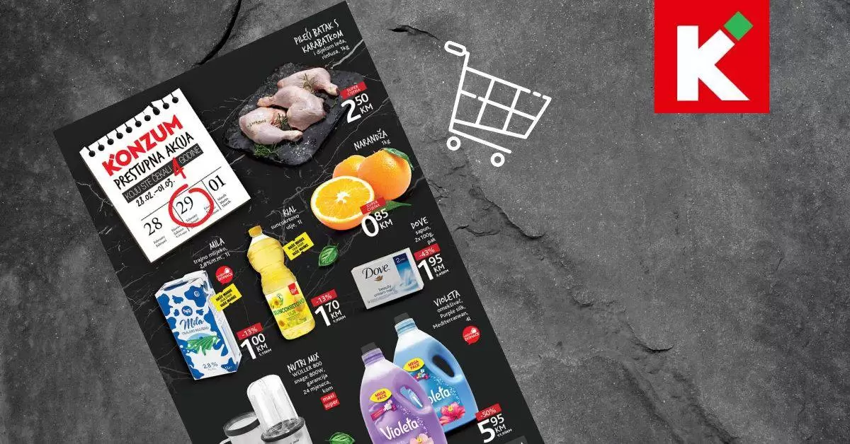 Konzum prestupna godina. konzum akcijski katalog