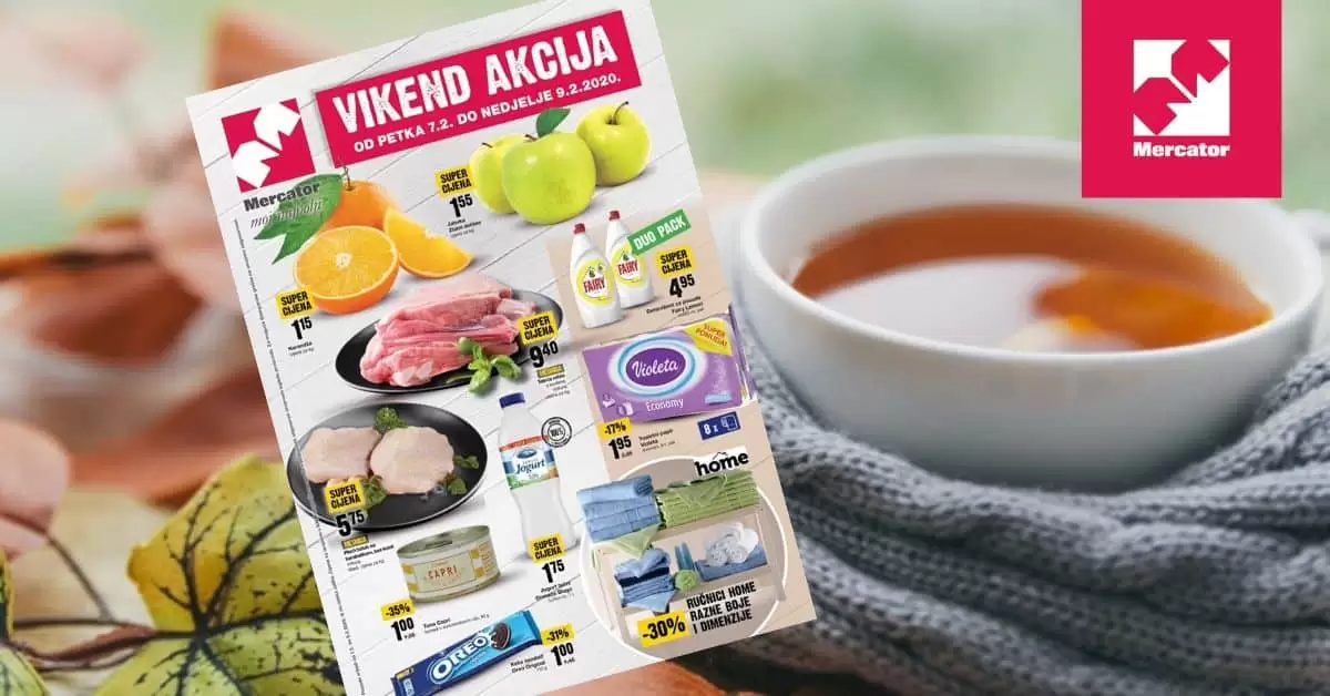 vikend akcija mercator.