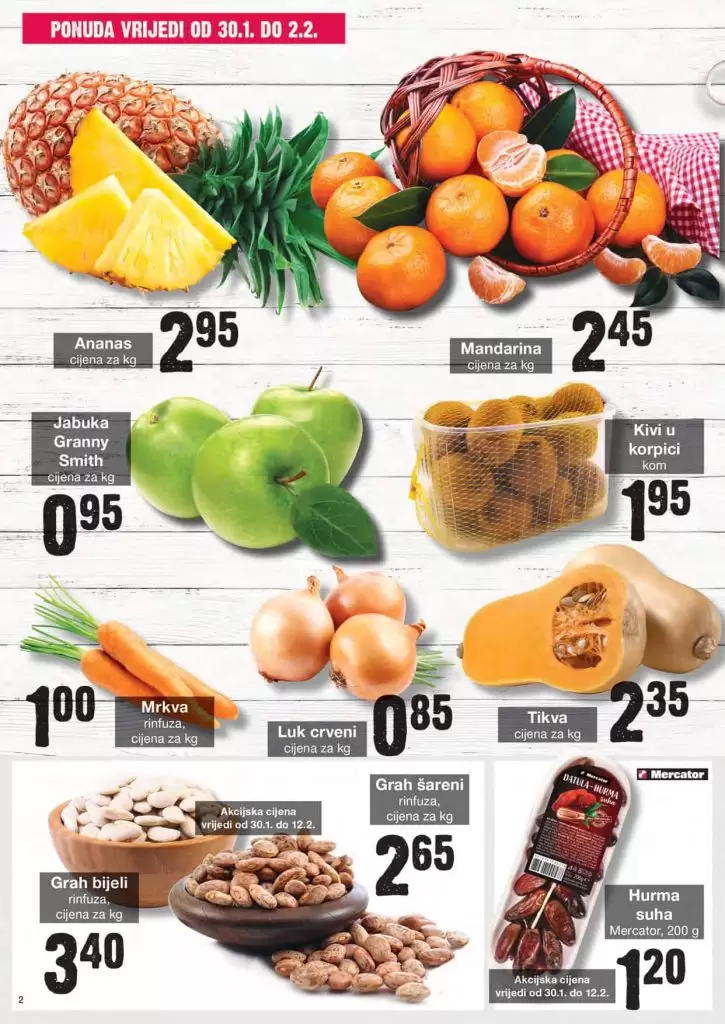 Mercator akcijski katalog. snizenje. akcija. katalog. snizeno. letak. mercator lozionicka voce i povrce