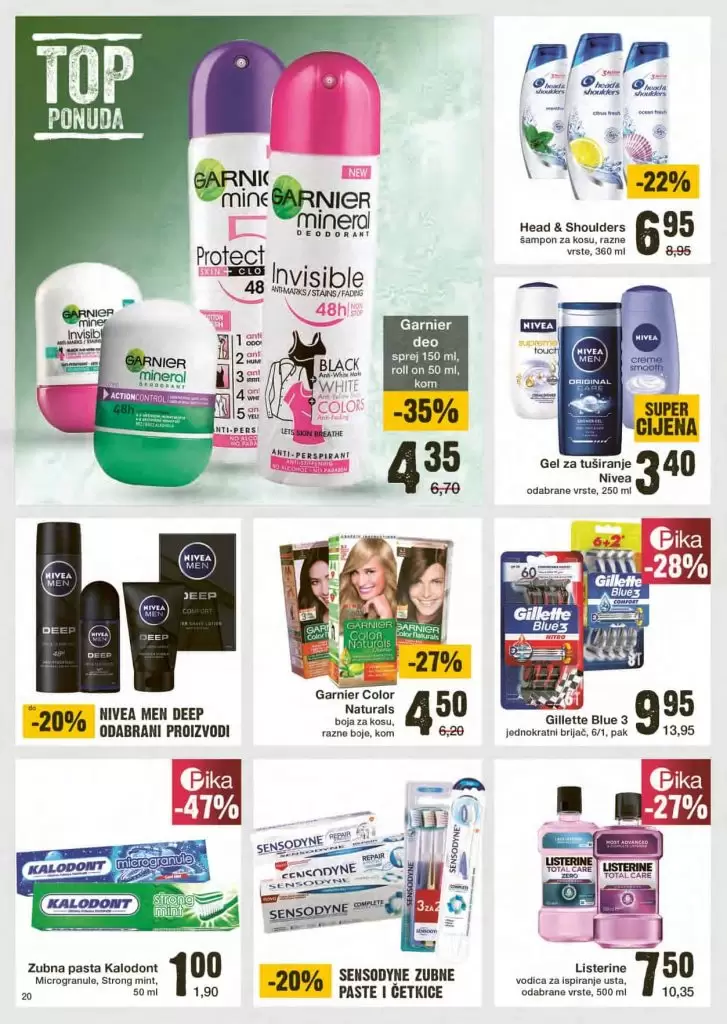 Mercator akcijski katalog. snizenje. akcija. katalog. snizeno. letak. mercator lozionicka deo farba