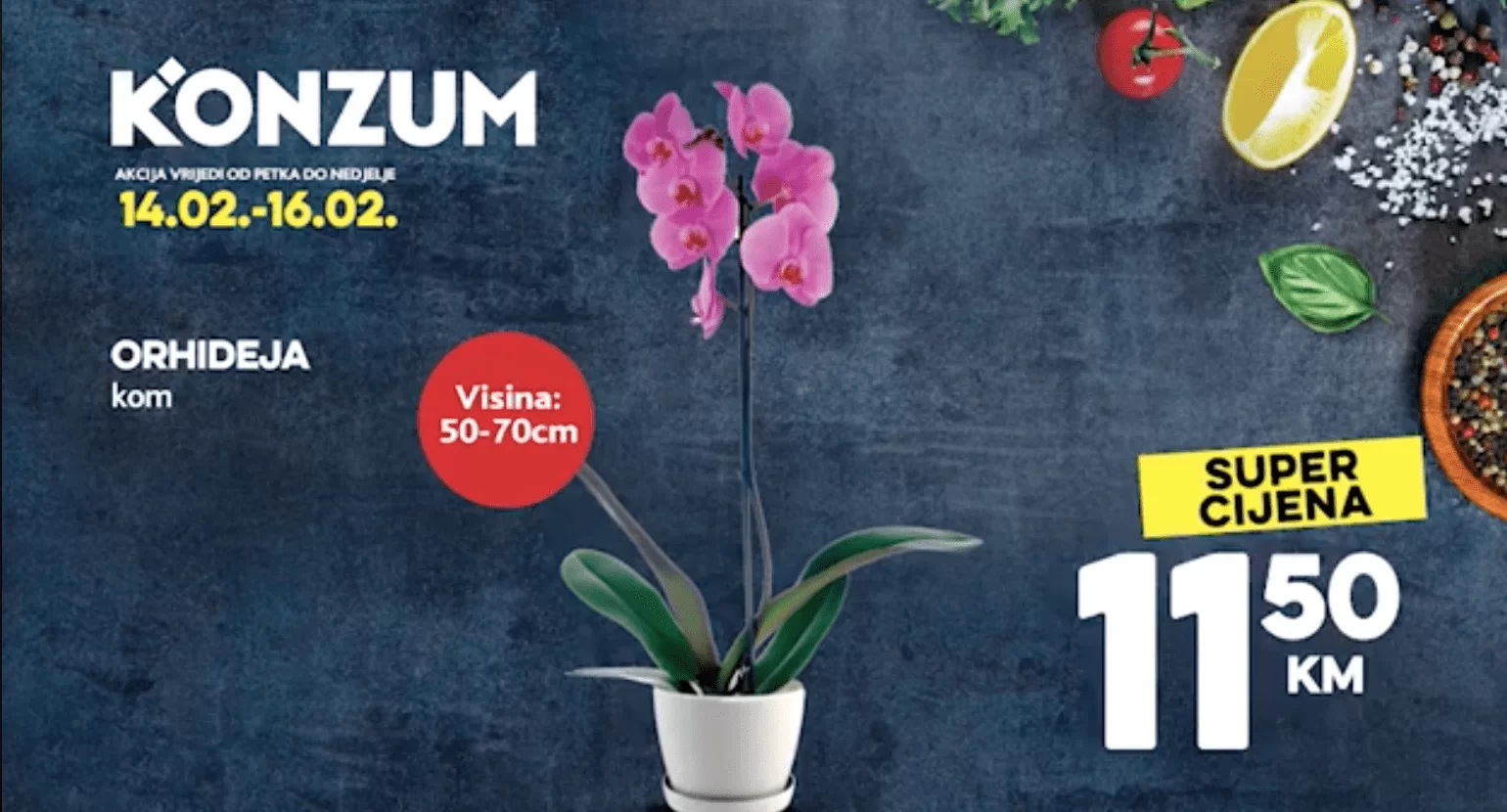 Konzumova vkend akcija. akcijski katalog konzum.