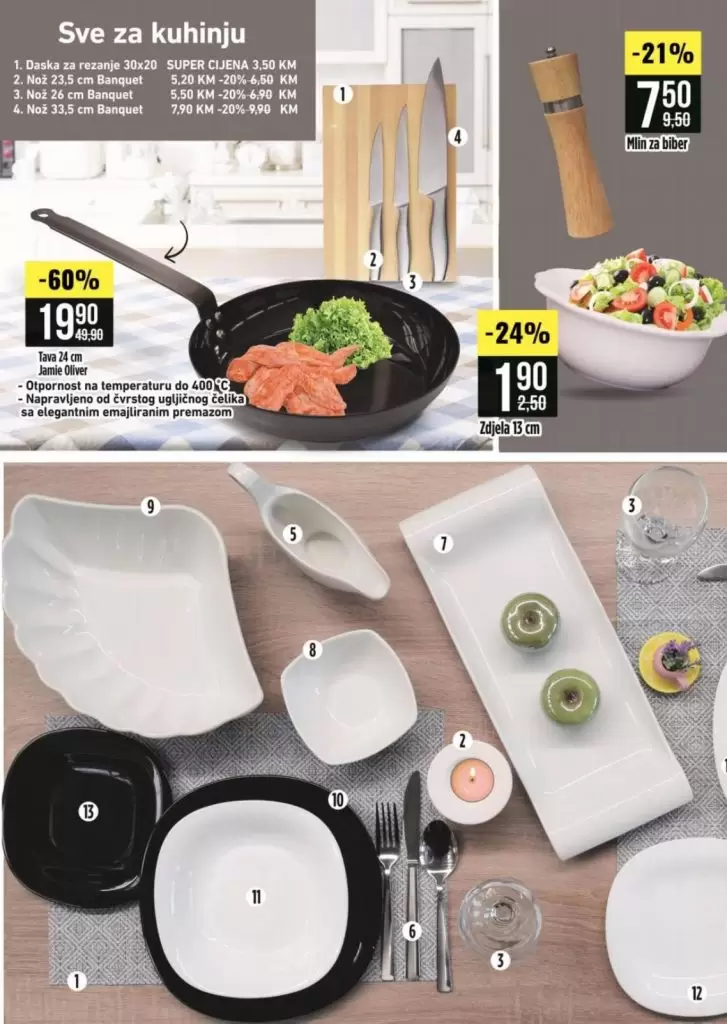 Bingo akcijski katalog namjestaja.  tava