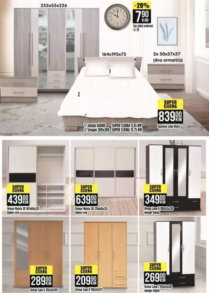 Bingo akcijski katalog namjestaja.  stolica kuhinja