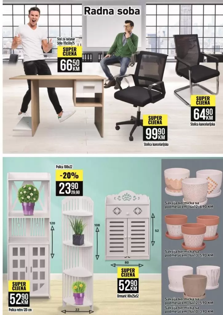Bingo akcijski katalog namjestaja.  kancelarijski namjestaj