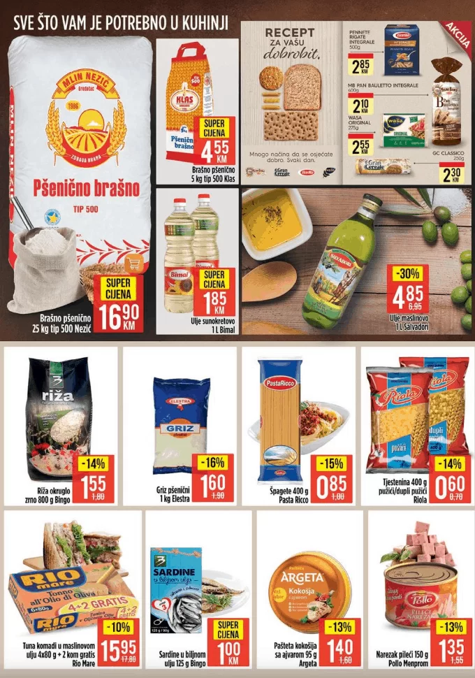  Bingo akcijski katalog. snizenje. popust. konzum katalog. bingo katalog  maslinovo ulje 