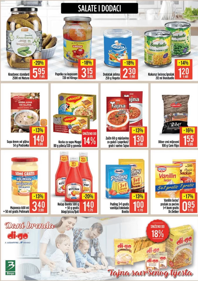  Bingo akcijski katalog. snizenje. popust. konzum katalog. bingo katalog  supa