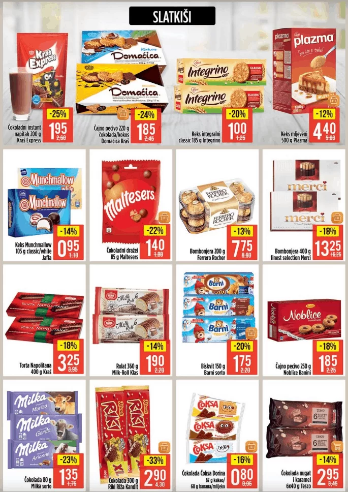  Bingo akcijski katalog. snizenje. popust. konzum katalog. bingo katalog  slatkisi cokolada