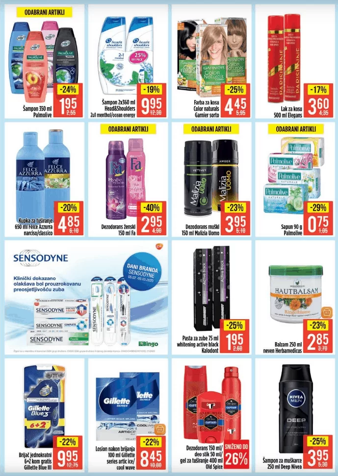Bingo akcijski katalog. snizenje. popust. konzum katalog. bingo katalog  color naturals
