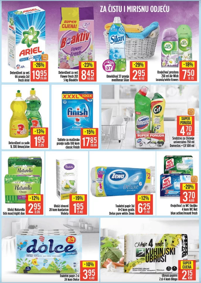 Bingo akcijski katalog. snizenje. popust. konzum katalog. bingo katalog  deterdzent 