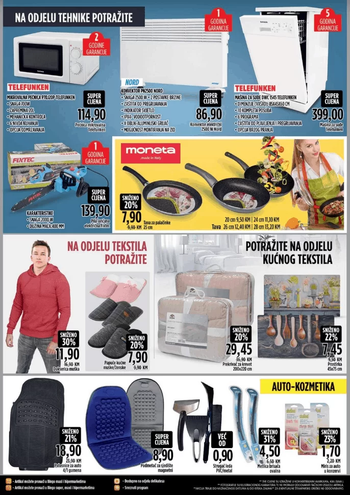 Bingo akcijski katalog. snizenje. popust. konzum katalog. bingo katalog 