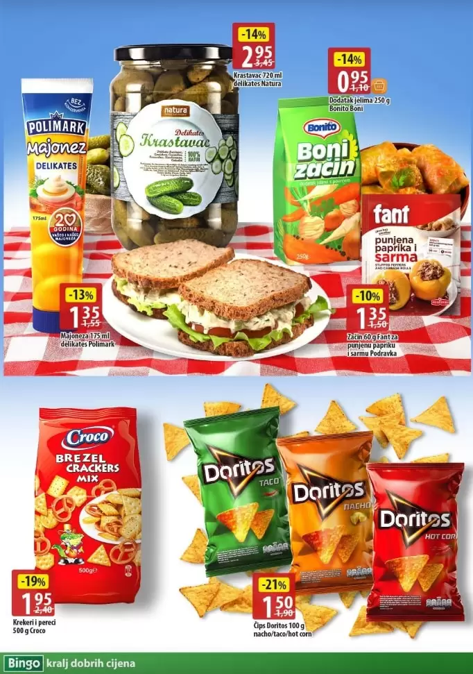 Bingo vikend akcija. kataloska akcija bingo., Katalog  bonito