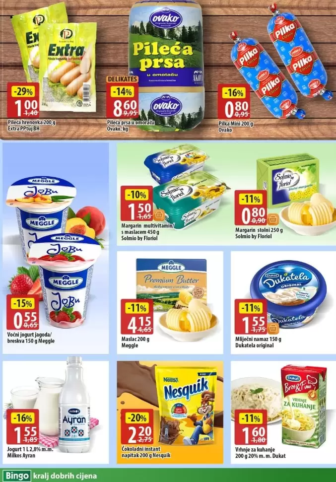 bingo vikend akcija. Bingo katalog. Bingo sarajevo. Bingo tuzla. Bingo marketi. 