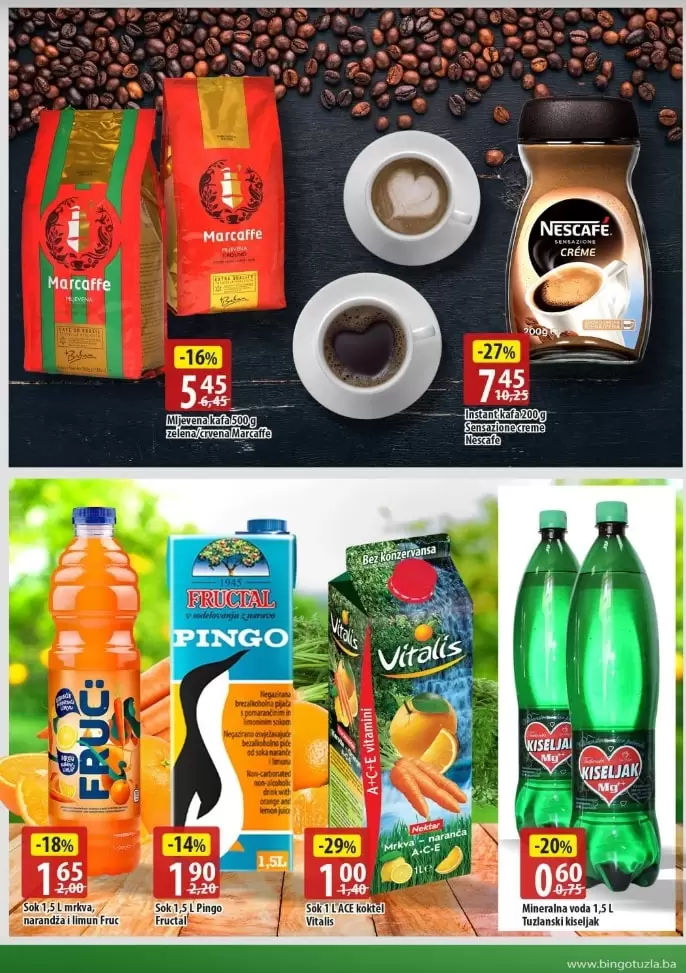 bingo vikend akcija. Bingo katalog. Bingo sarajevo. Bingo tuzla. Bingo marketi. 