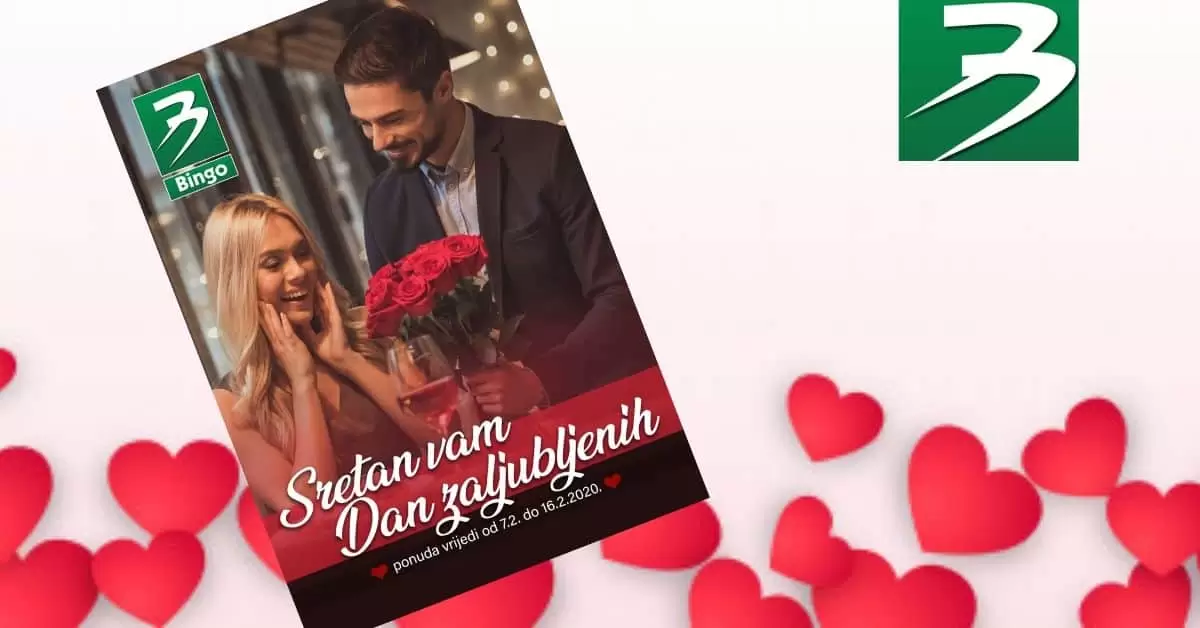 Bingo super akcija. bingo akcijski katalog. snizenje. snizeno ljubav